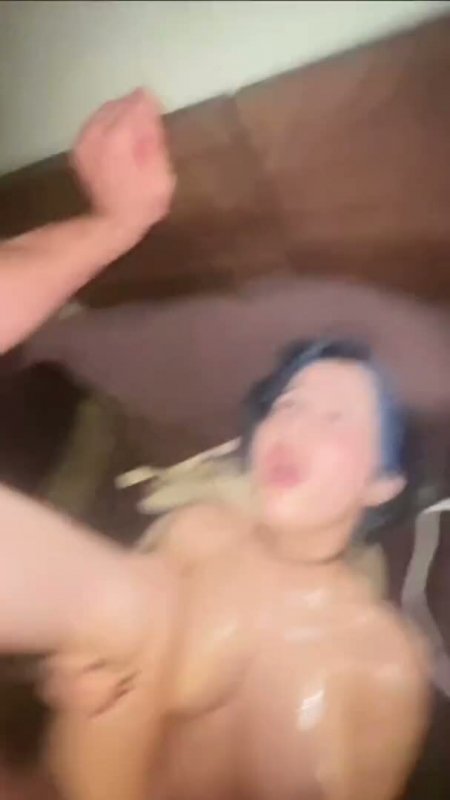 perfect fake breast with Aby Vieira — breast tube video